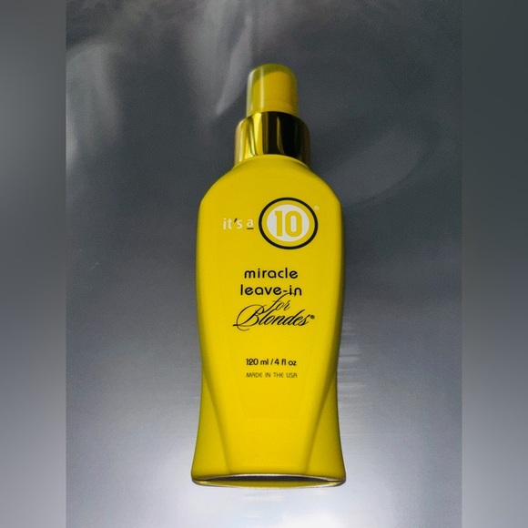 IT'S A 10 Miracle Leave-in detangling Conditioner For Blondes Purple Toning 4 oz - Picture 13 of 13